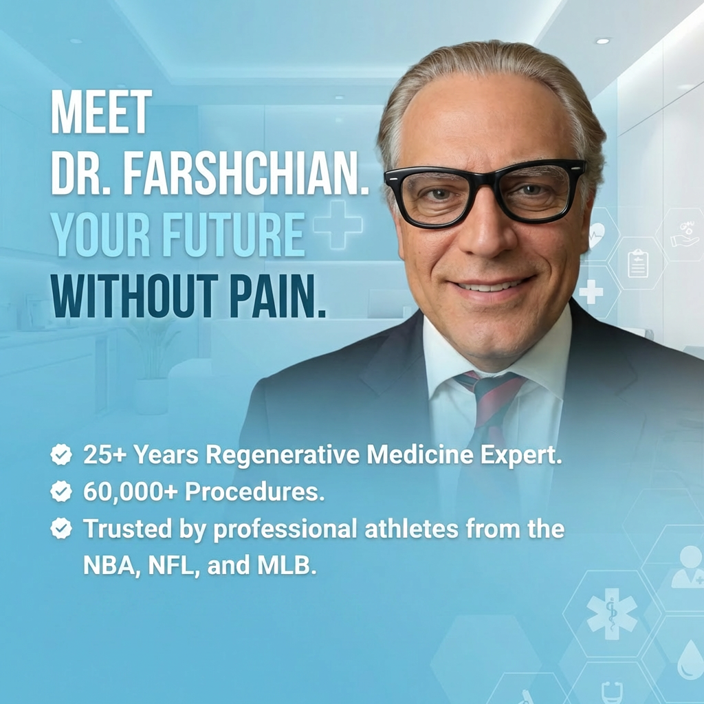 Center for Regenerative Health creative: Dr.Farshchian