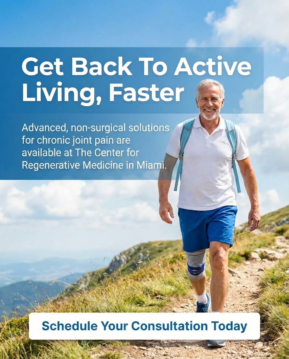 Center for Regenerative Health creative: Get Back To Active