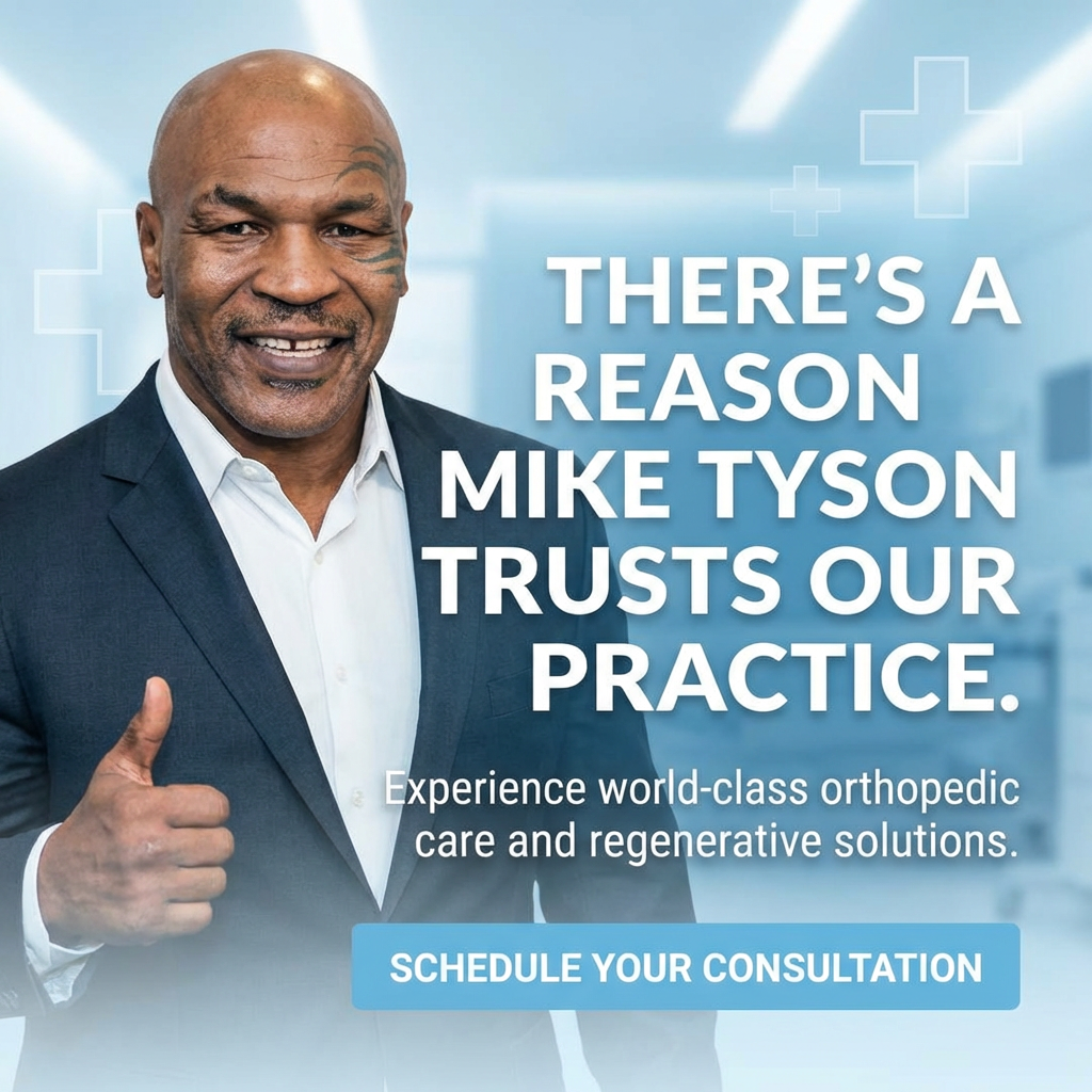 Center for Regenerative Health creative: Mike Tyson